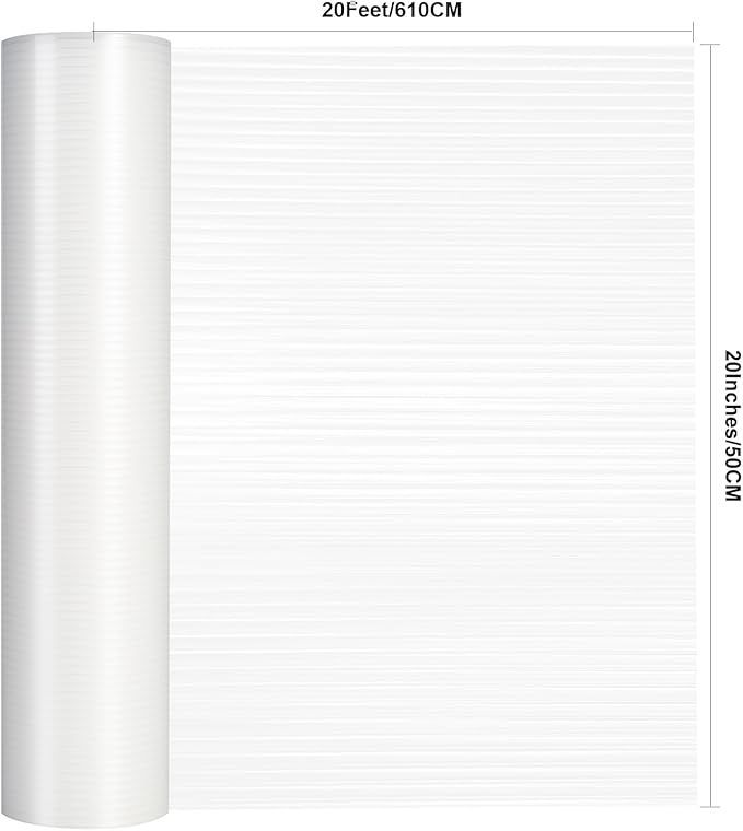 Shelf Liner, 20 Inches x 20 FEET Non-Slip Kitchen Cabinet Liner, Washable - Image 7