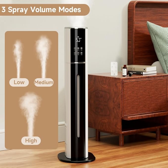 2.4Gal/9L Top Fill Quiet Ultrasonic Humidifier - Image 5