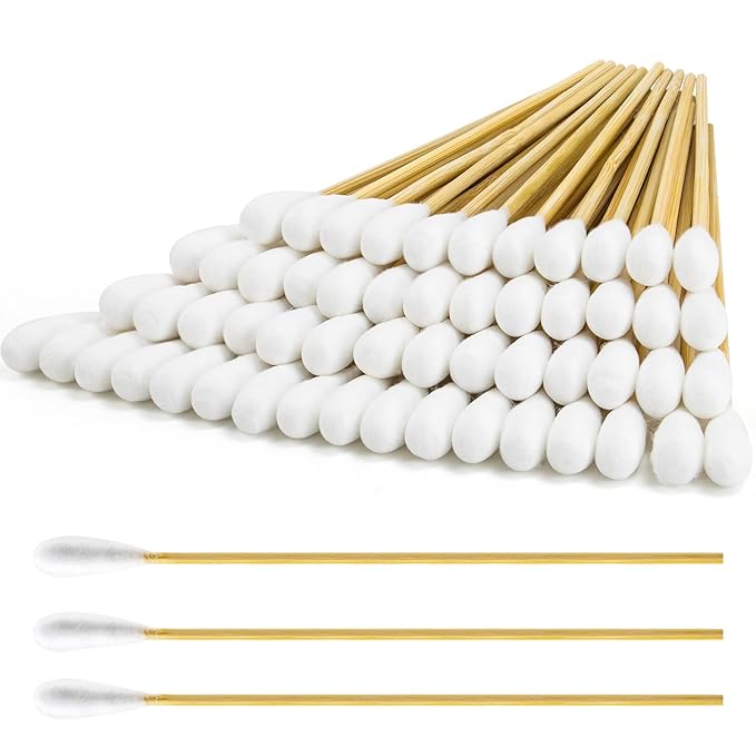 200PCS Large Cotton Swabs in Storage Box by PINGMIC
