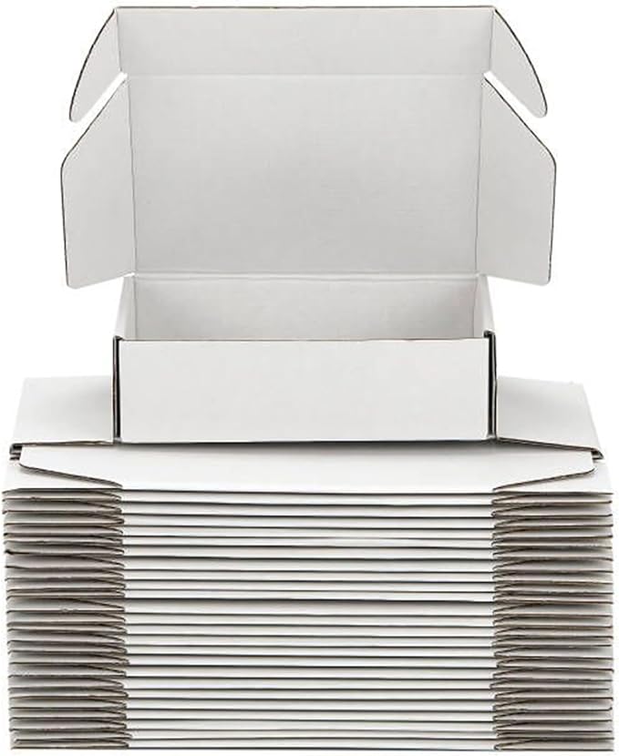 Small Shipping Boxes 6x6x3 Inch by DUZCLI
