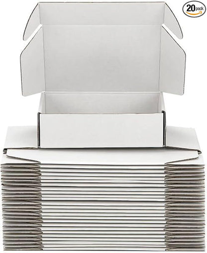 Small Shipping Boxes 10x8x3 Inch by DUZCLI