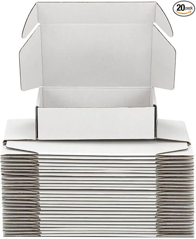 Small Shipping Boxes 7x5x2 Inch by DUZCLI