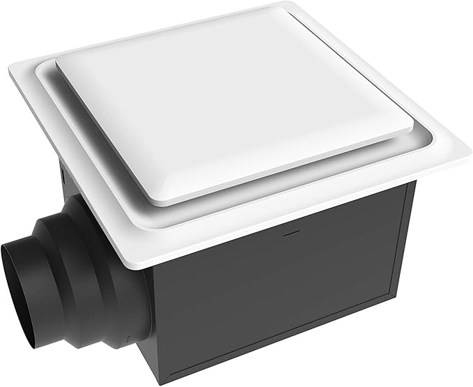 Aero Pure ABF110DH G5 W ABFDHG5W Mount Adjustable Speed 50-80-110 CFM Humidity by Aero+Pure