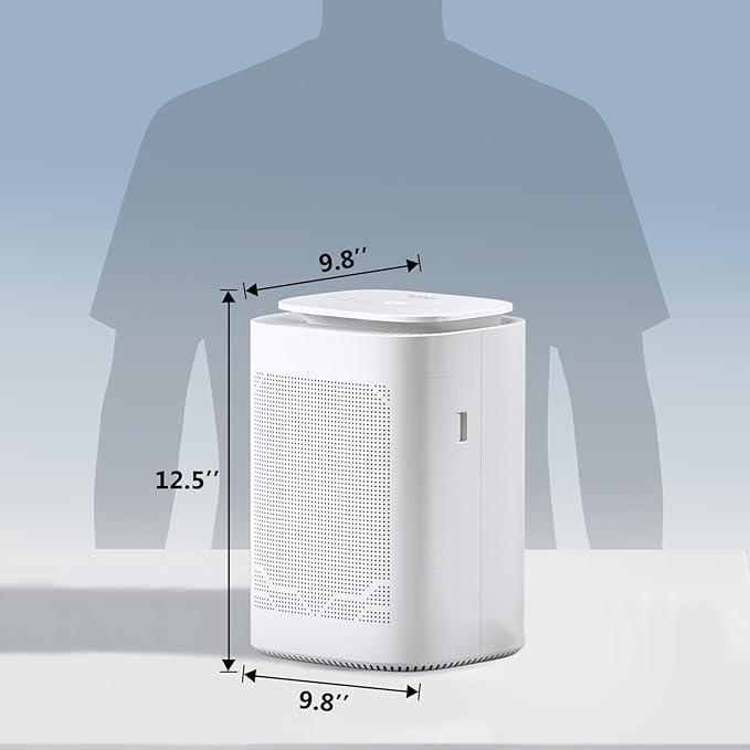 Dehumidifier and Air Purifier Combo HEPA H13 Filter and Negative Air Ion - Image 7