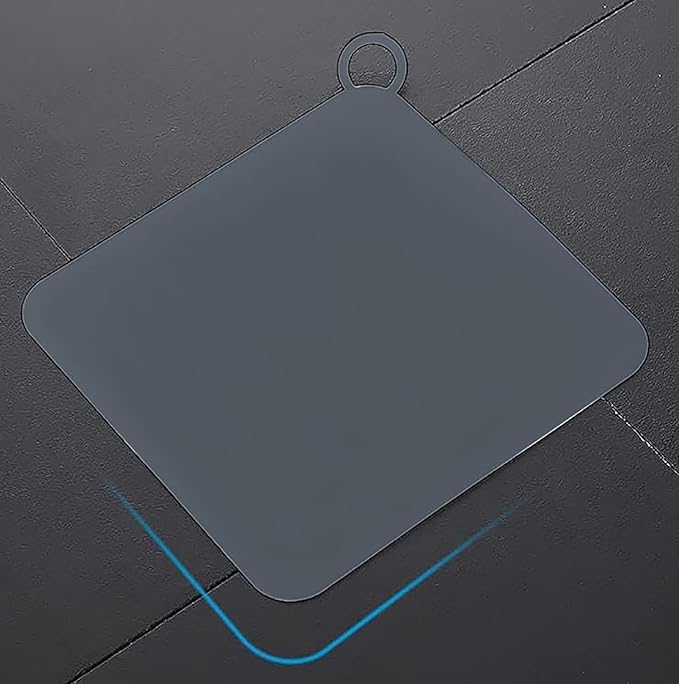 2 Pieces 6 x 6 Inch Silicone Tub Stopper Floor Drain Cover Sewer Anti-Odor Mat - Image 7