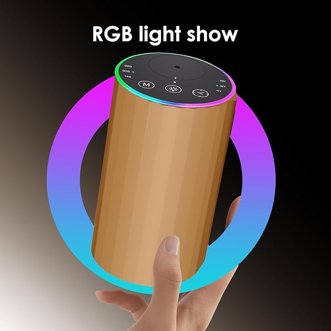 Waterless Essential Oil Diffuser, Battery Powered Mini Scent Air Machine - Image 5
