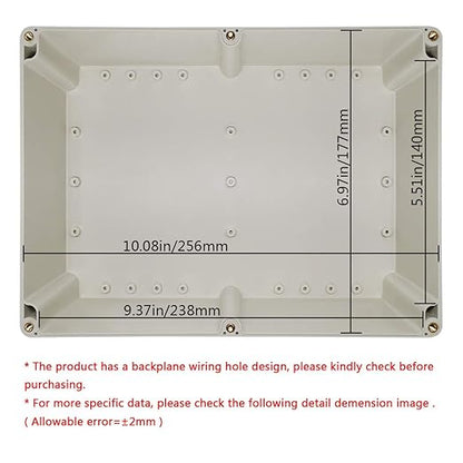 LeMotech ABS Plastic Junction Box Dustproof Waterproof IP65 Electrical - Image 5