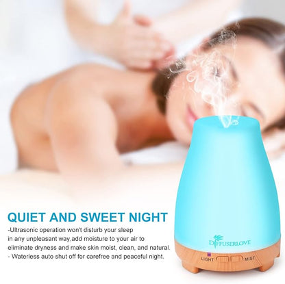 Diffuserlove Essential Oil Diffusers 200ML Remote Control Diffuser Mist - Image 5