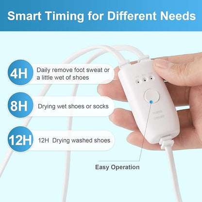 Shoe Dryers, Boot Dryer for Work Boots, Electric Portable Shoe Dryer Warmer - Image 2
