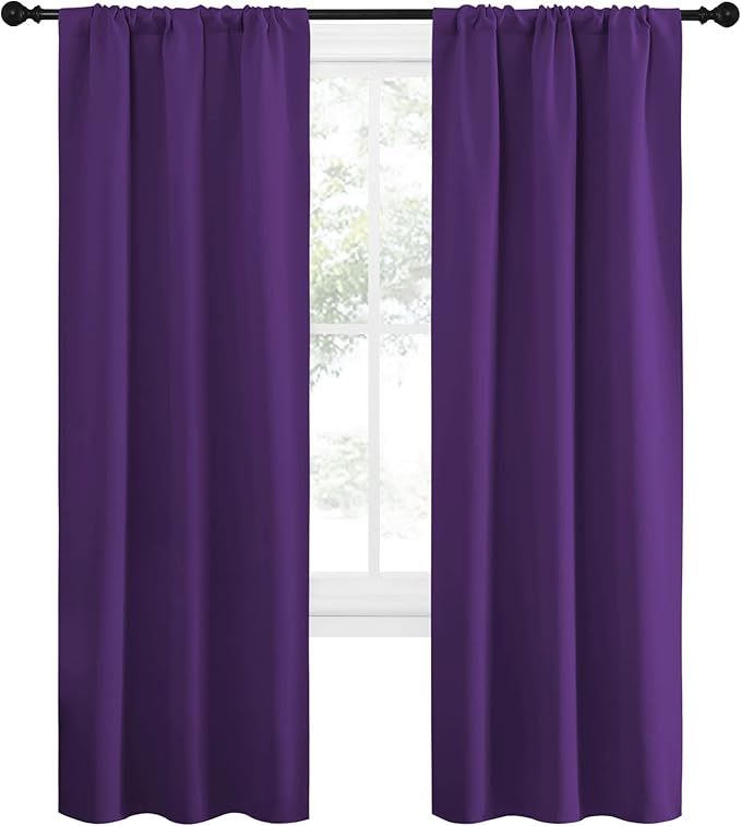 NICETOWN Blackout Curtains for Living Curtains, Triple Weave Home Decoration - Image 2