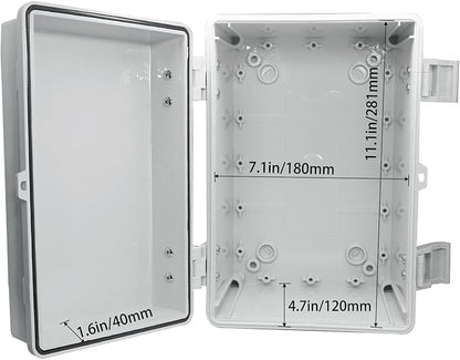 Waterproof Electrical Box Dustproof Junction Box Weatherproof IP67 ABS Plastic - Image 4