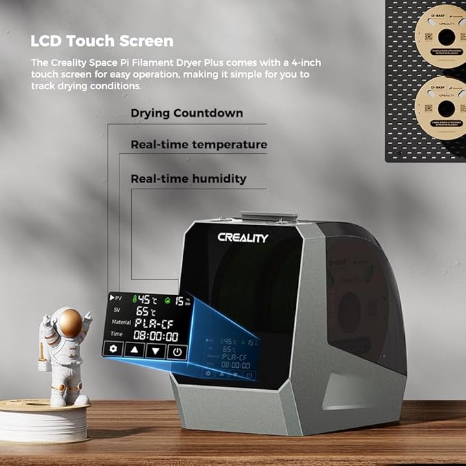 Creality Official Space Pi Filament Dryer Plus, Dual-Spool Filament Dryer Box - Image 4