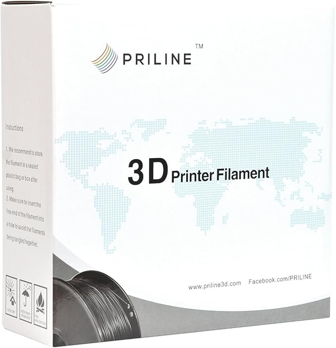 TPU Filament，PRILINE 98A TPU Flexible Soft 3D Printer Filament，1KG 1.75mm Spool - Image 5