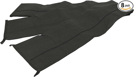Quick Dam Water Activated 10ft Flood Barrier, Reusable Water Absorbers by QuickDam