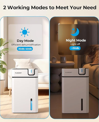 Dehumidifiers for Home, PLUSCENT 1000 Sq.ft Quiet Dehumidifier - Image 3