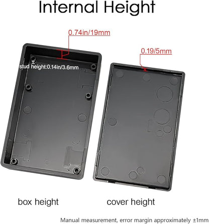 LeMotech Project Box, 5 Pieces ABS Electrical Box Small Junction Box - Image 4