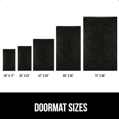 GORILLA GRIP Waterproof Traffic Guard Door Mat, 2 Pack Heavy Duty Entryway Mats - Image 6