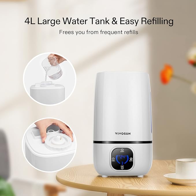 VIVOSUN 4L Cool Mist Humidifier - Image 4