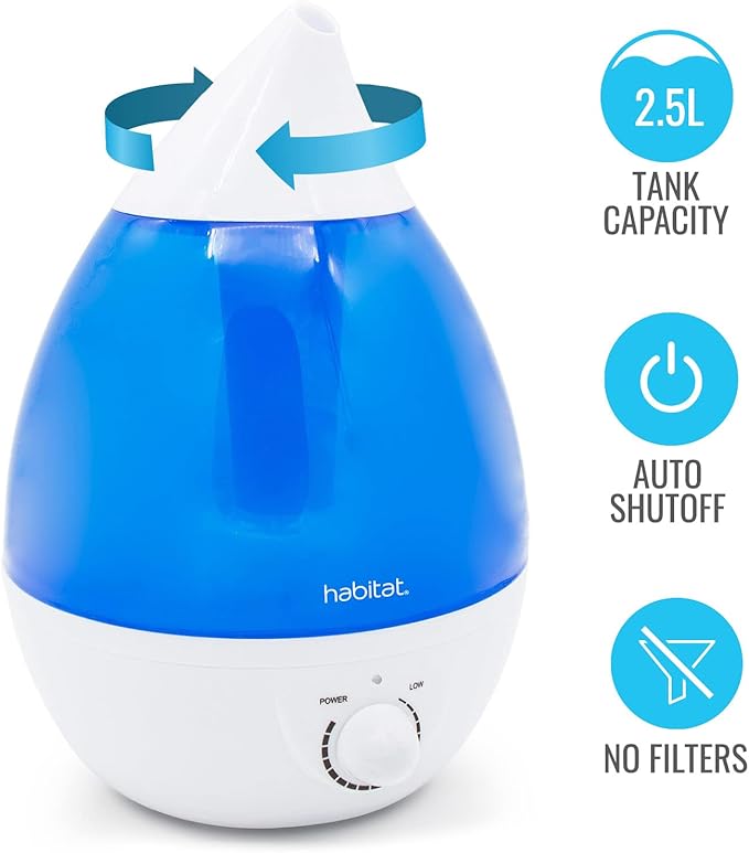 Habitat Cool Mist Ultrasonic Humidifier - Image 3