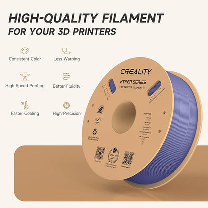 Official Creality Hyper PLA Filament 1.75mm, High Speed PLA 30-600mm/s Rapid 3D - Image 3
