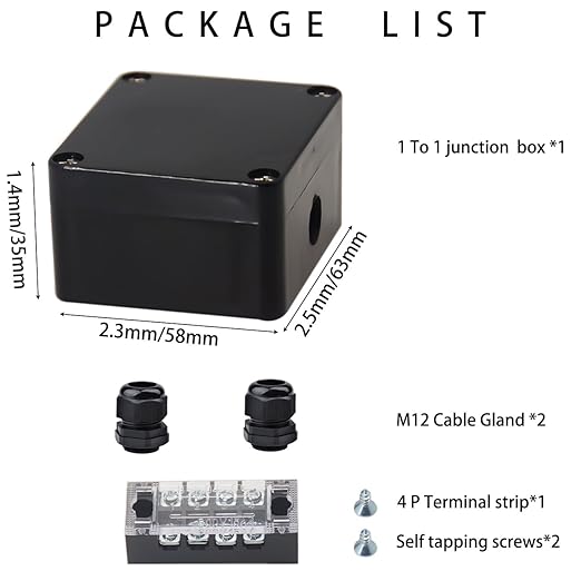 Watertight Junction Box, IP67 Waterproof Electrical Project Box - Image 7