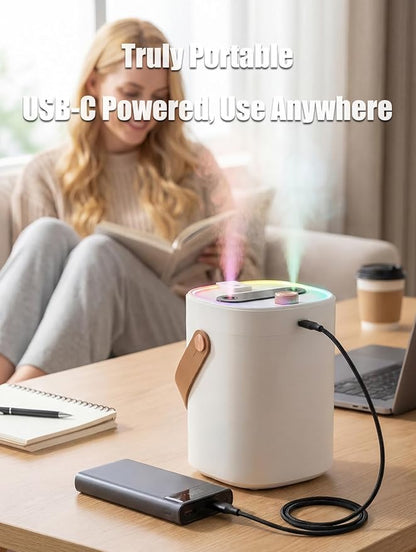 Humidifier for Bedroom, 2L Cool Mist Humidifier - Image 7