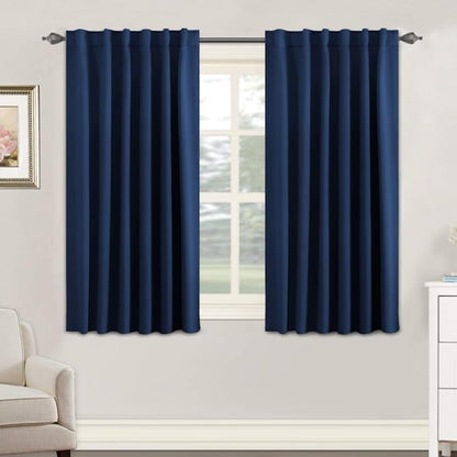 H.VERSAILTEX Blackout Curtains Thermal Insulated Window Treatment Panels Room by HVERSAILTEX