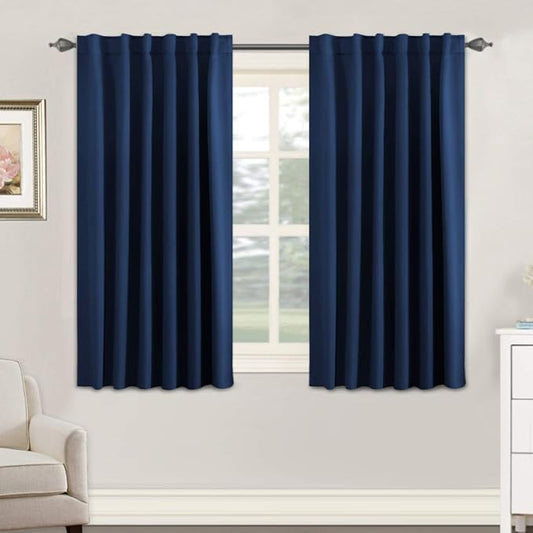 H.VERSAILTEX Blackout Curtains Thermal Insulated Window Treatment Panels Room by HVERSAILTEX