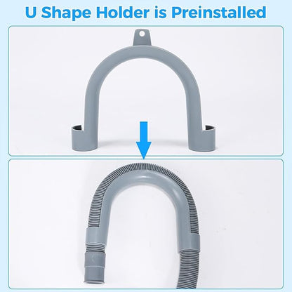 PinkCross Universal Washing Machine Drain Hose Extension, Flexible Washer & - Image 5