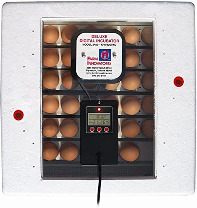 Farm Innovators Model 2450 Pro Series Digital Circulated Air Egg Incubator - Image 8