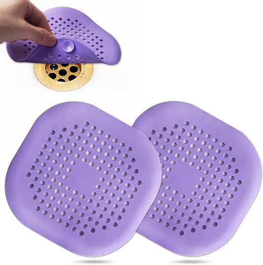 Hair Drain Catcher, Square Drain Cover by Bovinde