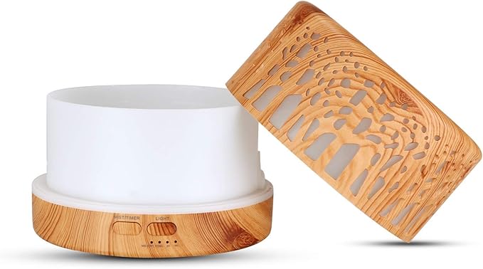 Wild Essentials 700ml Designer Large Room Essential Oil Diffuser, 5 in 1 - Image 3