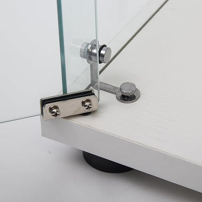 Yoluckea 5 Shelves Glass Display Cabinet - Image 6