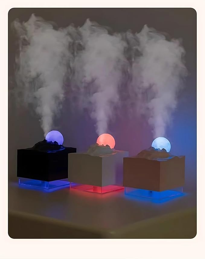 Cartoon Kitty Portable Small Humidifier, USB Personal Desktop Humidifier - Image 5