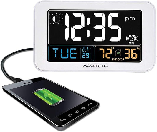 AcuRite Intelli-Time Digital Alarm Clock by AcuRite