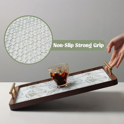 Shelf Liner for Kitchen Cabinets Non Adhesive Kitchen Drawer Liner, Non-Slip - Image 2