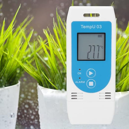 Temperature Humidity Data Logger, USB Digital Temp Recorder Humidity Logger - Image 5