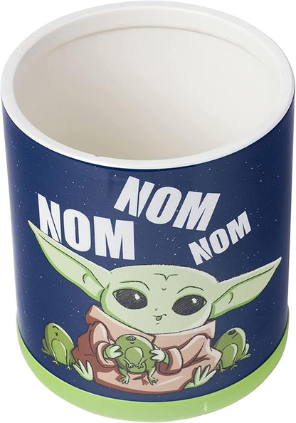 Silver Buffalo Star Wars The Mandalorian Baby Yoda Grogu Nom Nom The Child - Image 5