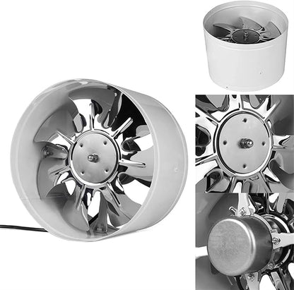 Ventilation Fan 4"/6"/7" Low Noise High Speed Inline Duct Bathroom Toilet Wall - Image 4