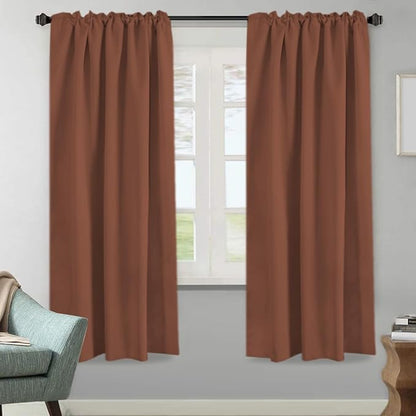 H.VERSAILTEX Blackout Curtains Thermal Insulated Window Treatment Panels Room - Image 2