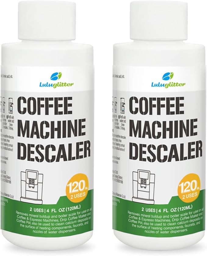 Descaling Solution – Coffee Maker Cleaner by LULUGLITTER
