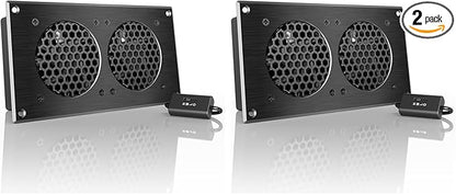 AC Infinity AIRPLATE S5, Quiet Cooling Fan System 8" by ACInfinity