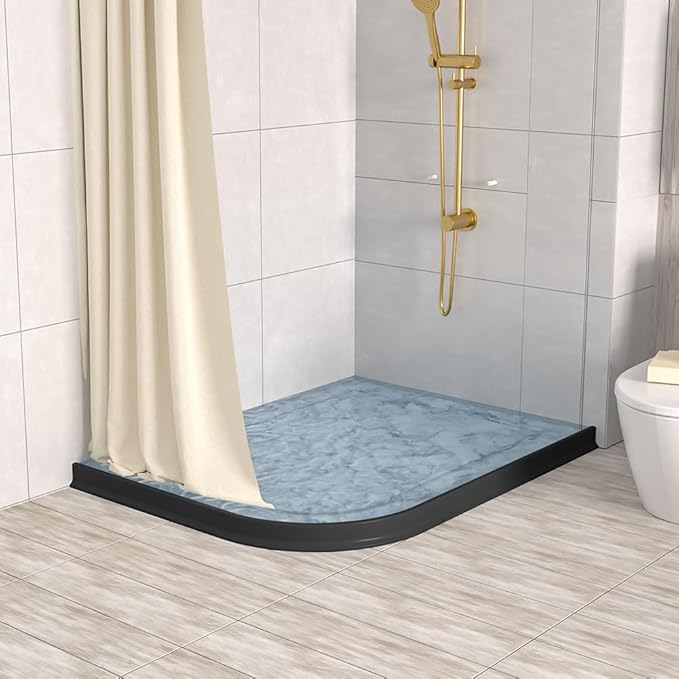 Duzzy 39 Inch Collapsible Shower Water Dam Shower Stopper Barrier and Retention - Image 7