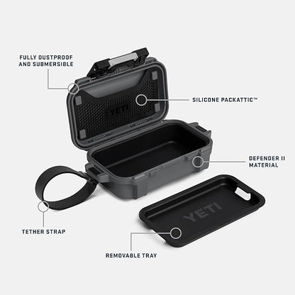 YETI LoadOut GoBox 1 Divided Waterproof Cargo Case, Dry Box, Camera Case - Image 2