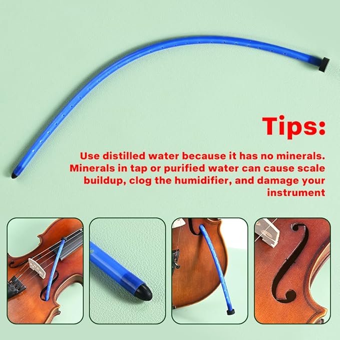 Violin Humidifier F-Hole Moisture Control System - Image 6
