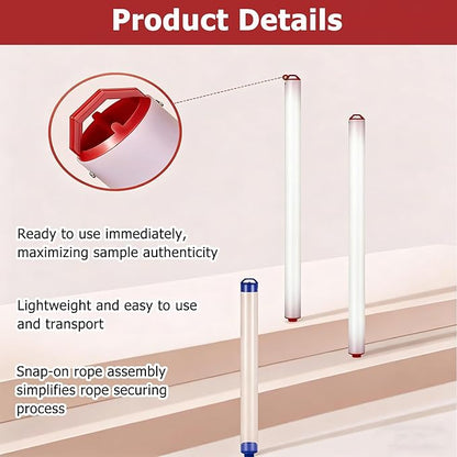 Lake Water Sample Collector 250 500 1000ml, PVC Water Sampling Device - Image 6