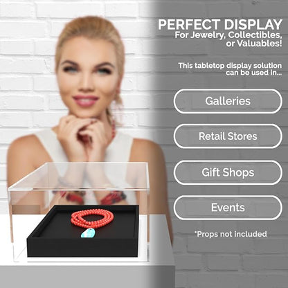 2 Pack Clear Acrylic Display Box - Image 2