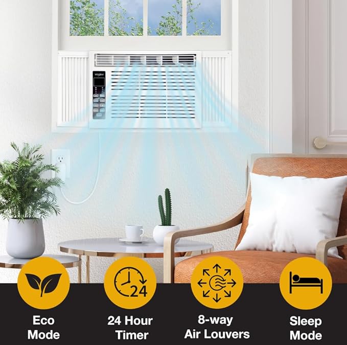 Whirlpool 18, 000 BTU Window Air Conditioner - Image 5