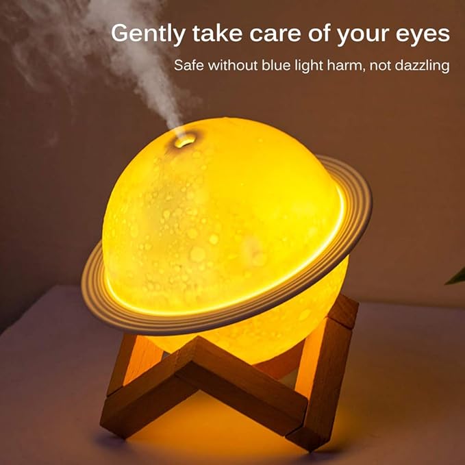 Moon Lamp Humidifier, 2 in 1 Moon Night Light & Humidifiers - Image 4