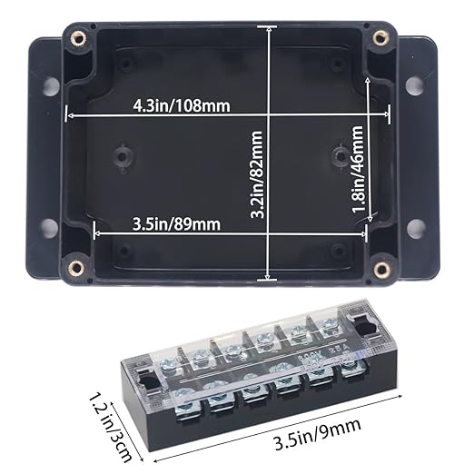 Watertight Junction Box, IP67 Waterproof Electrical Project Box - Image 3